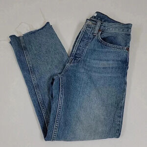 RE/DONE Straight Leg Jeans